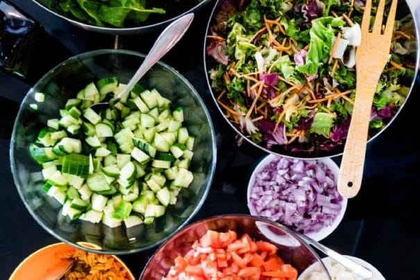 healthy meal ingredients